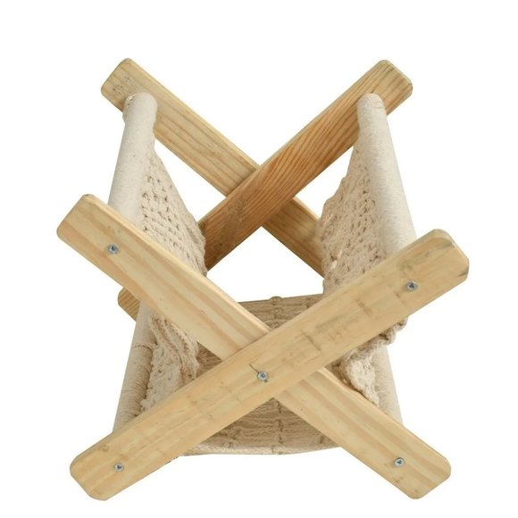 Magazine Rack Newspaper Towel Holder, Off-White, 12x11x9 inches - Picture 2 of 5